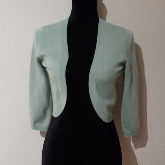 MONOGRAM sz XS 100% cashmere top, $150, NWT - Picture 1 of 7